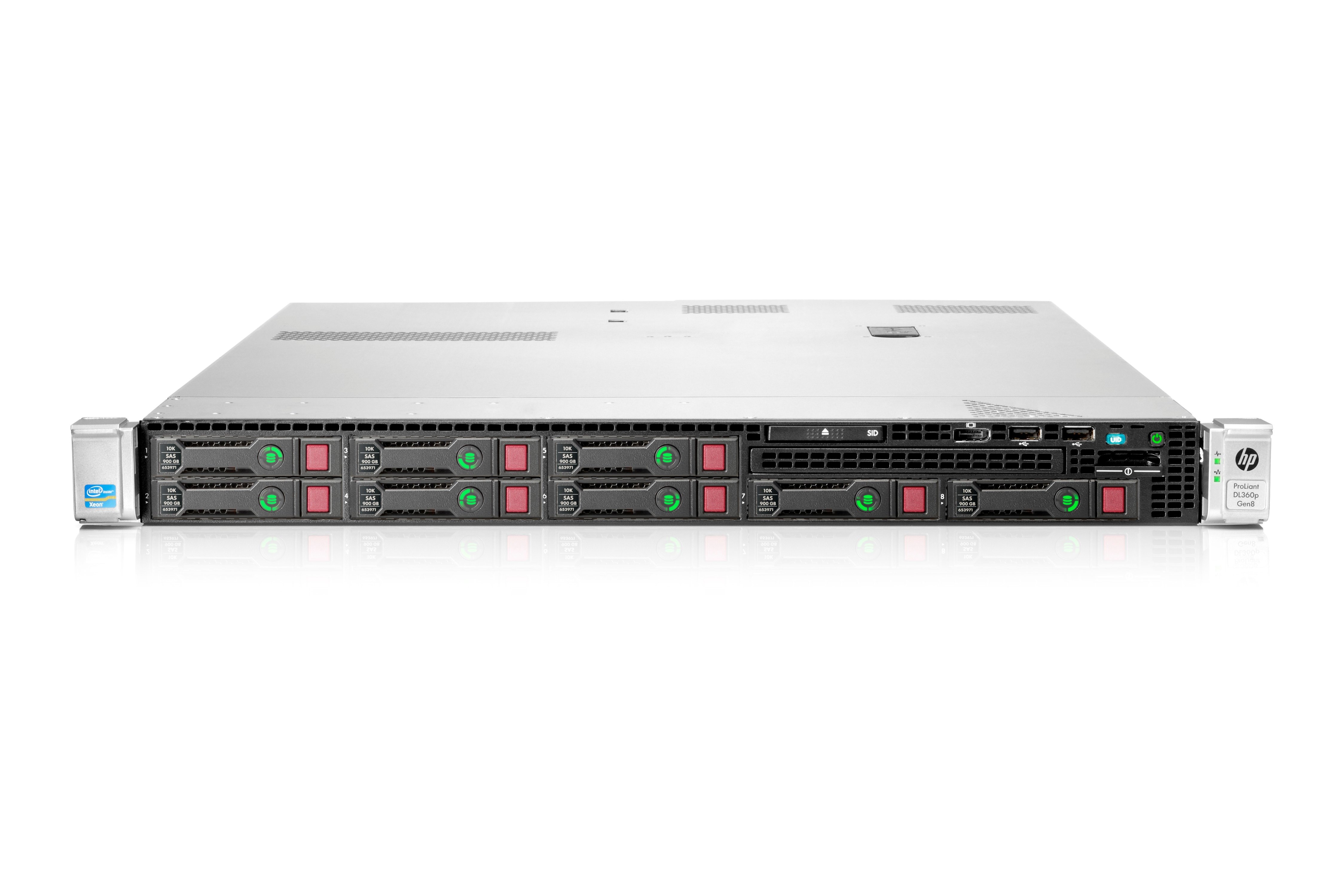 SERVER HPE PROLIANT DL360P G8 E5-2620V2 (2.1GHz/6-core/15MB/80W)